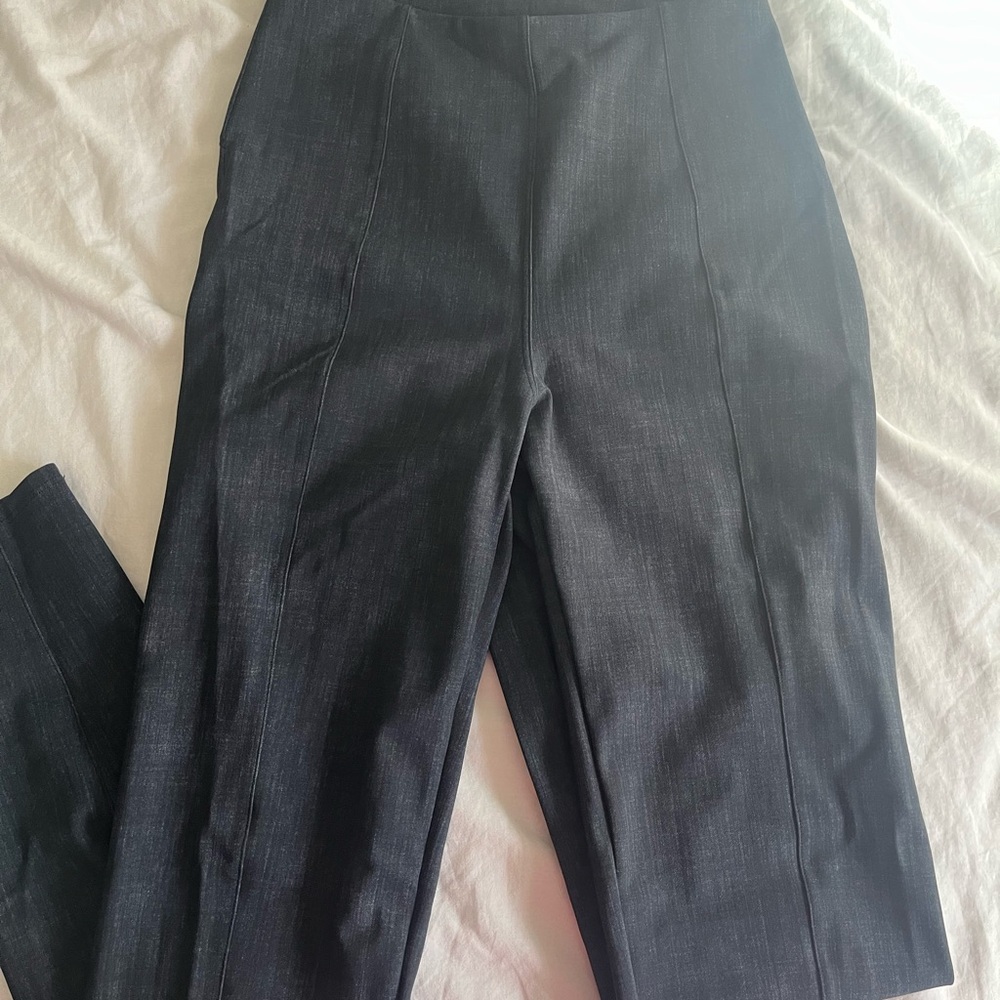 Lululemon Athletica Dark Gray Straight Leg Pants
